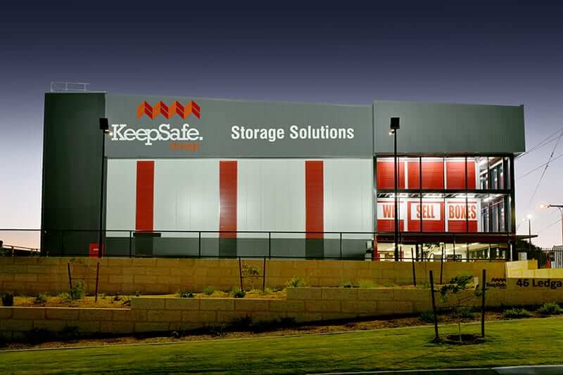 Our Facility at Night | KeepSafe Storage