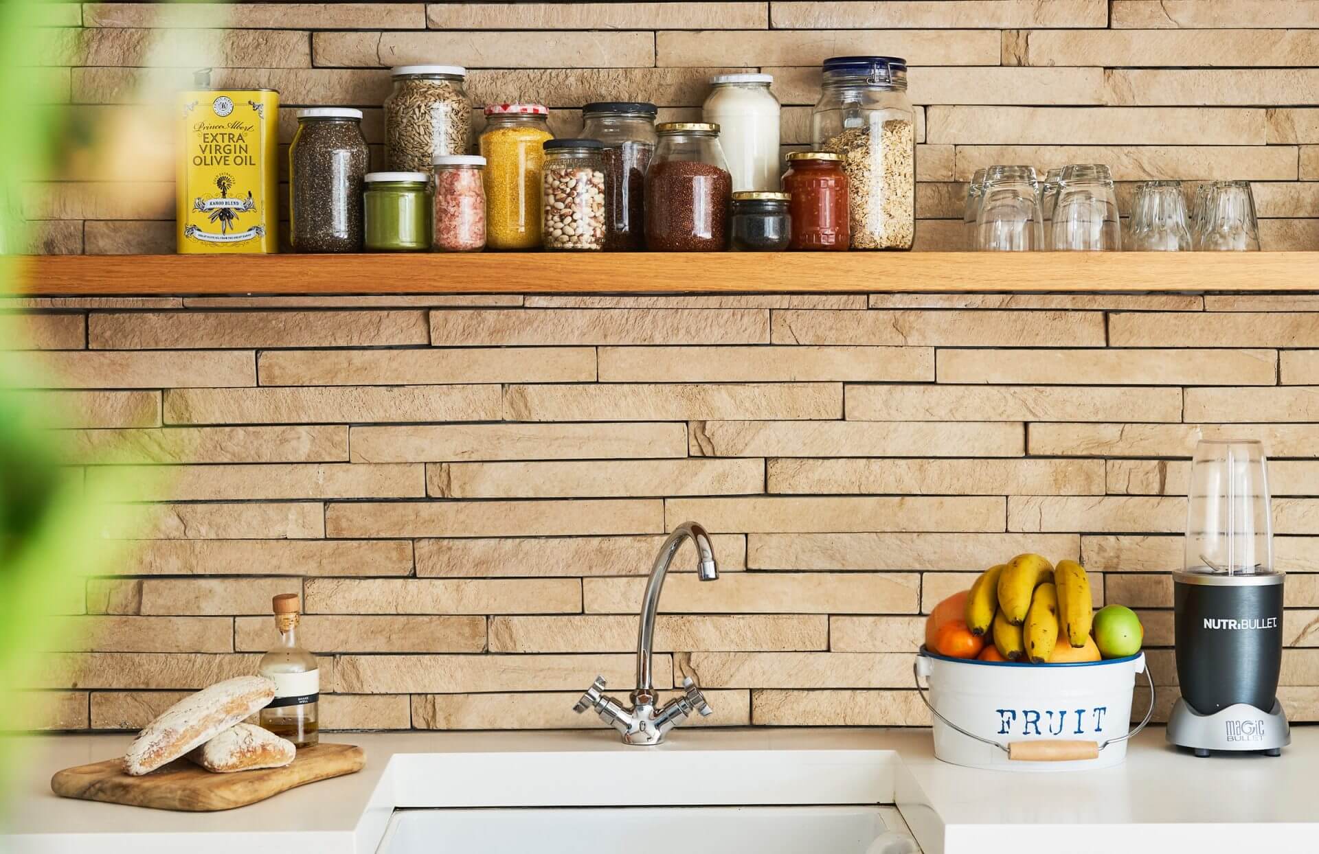 modern styled kitchen