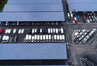KeepSafe Storage Parking Space Aerial View
